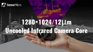Lõi camera hồng ngoại Megal Pixel Uncooled 1280x1024/12μm của SensorMicro