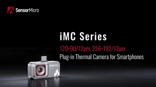 Camera nhiệt cắm thêm dòng iMC 256x192/12μm để kiểm tra gia đình và công nghiệp