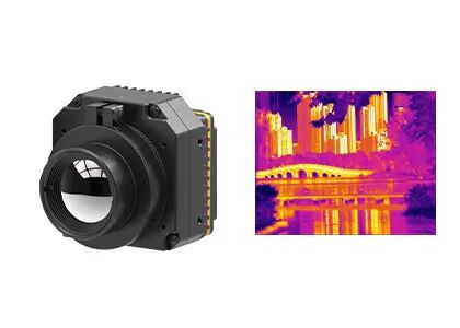 Mô-đun camera an ninh nhiệt không làm mát LWIR 640x512 17μM