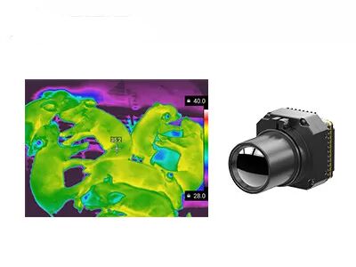 Lõi Mô-đun Camera Nhiệt Hồng ngoại Hình ảnh Rõ nét 640x512/17μm cho ADAS