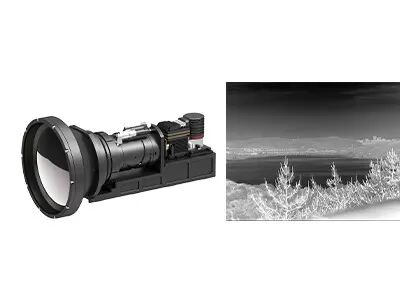 lõi máy ảnh nhiệt MWIR làm mát 640x512 15μm cho giám sát tầm xa