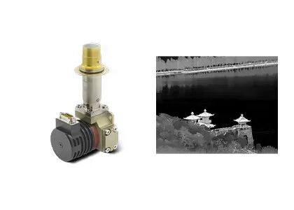 Giám sát an ninh MWIR Máy phát hiện hồng ngoại làm mát 640x512/12μm