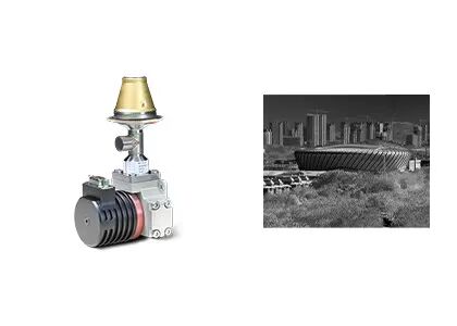 Đầu dò hồng ngoại MWIR làm mát HD được tích hợp vào Camera an ninh