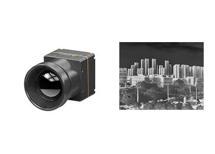 Mô-đun máy ảnh nhiệt 640x512/12μm không làm mát Trọng lượng nhẹ