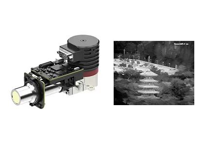 Mô-đun máy ảnh nhiệt làm mát bằng Cryocooler RS058 T2SL LWIR 640x512 / 15μm