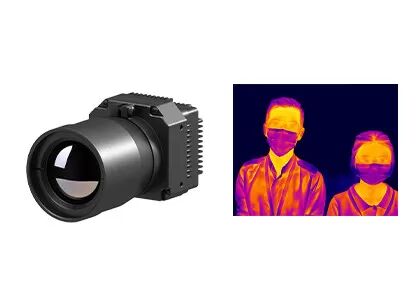 Lõi camera hồng ngoại sóng dài 1280x1024 12μm để đo nhiệt độ công nghiệp