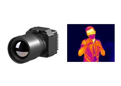 Mô-đun máy ảnh nhiệt độ phân giải cao VOx LWIR 1280x1024 / 12μm không được làm mát