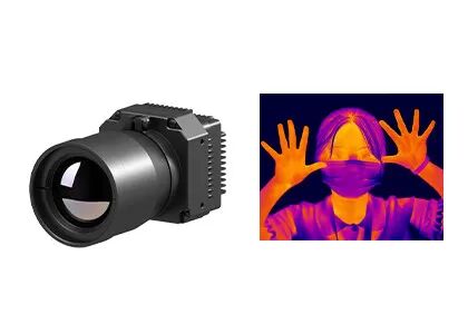Mô-đun máy ảnh nhiệt độ phân giải cao 1280x1024 Lõi hình ảnh nhiệt 12μm