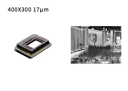 Đầu dò hồng ngoại không được làm mát FPA 400x300 Microbolometer không được làm mát