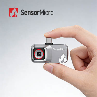 Camera nhiệt cắm siêu nhỏ gọn với độ phân giải 256×192 và Microbolometer kích thước điểm ảnh 12μm