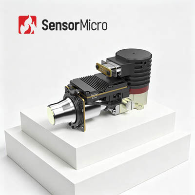 Độ phân giải 320x256, Dải phổ 10.3-10.9μm, NETD 20mK, Mô-đun ảnh nhiệt làm mát để phát hiện rò rỉ khí