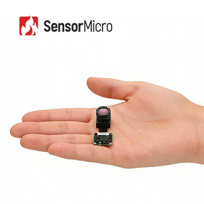 Mô-đun camera hồng ngoại không làm mát 12μm độ phân giải 256 × 192 để giám sát an ninh với thiết kế nhỏ gọn 17 × 17mm