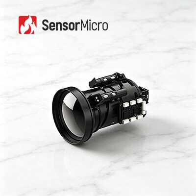 Mô-đun máy ảnh nhiệt LWIR với độ phân giải 640x512 và kích thước pixel 12μm cho hình ảnh nhiệt rõ ràng