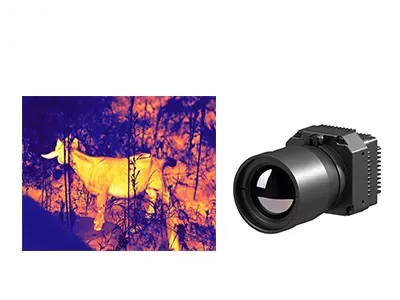 Lõi mô-đun máy ảnh nhiệt hồng ngoại không được làm mát 640x512 cho nhiệt độ công nghiệp
