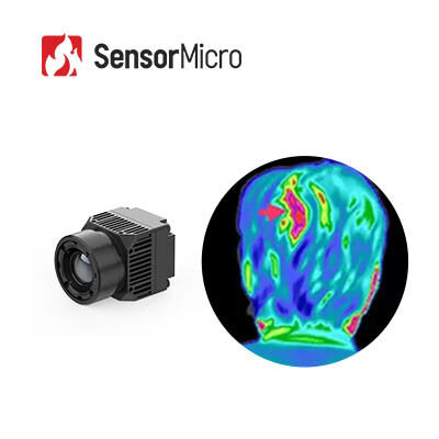 Camera nhiệt không làm mát độ phân giải 640×512 với độ chính xác ±0,5°C và kích thước điểm ảnh 8μm để đo nhiệt độ chính xác